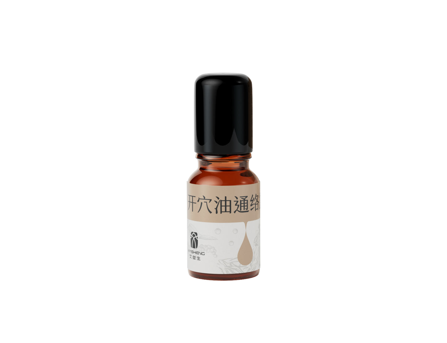 Aiyisheng Essential Oil 开穴油通络露10ML