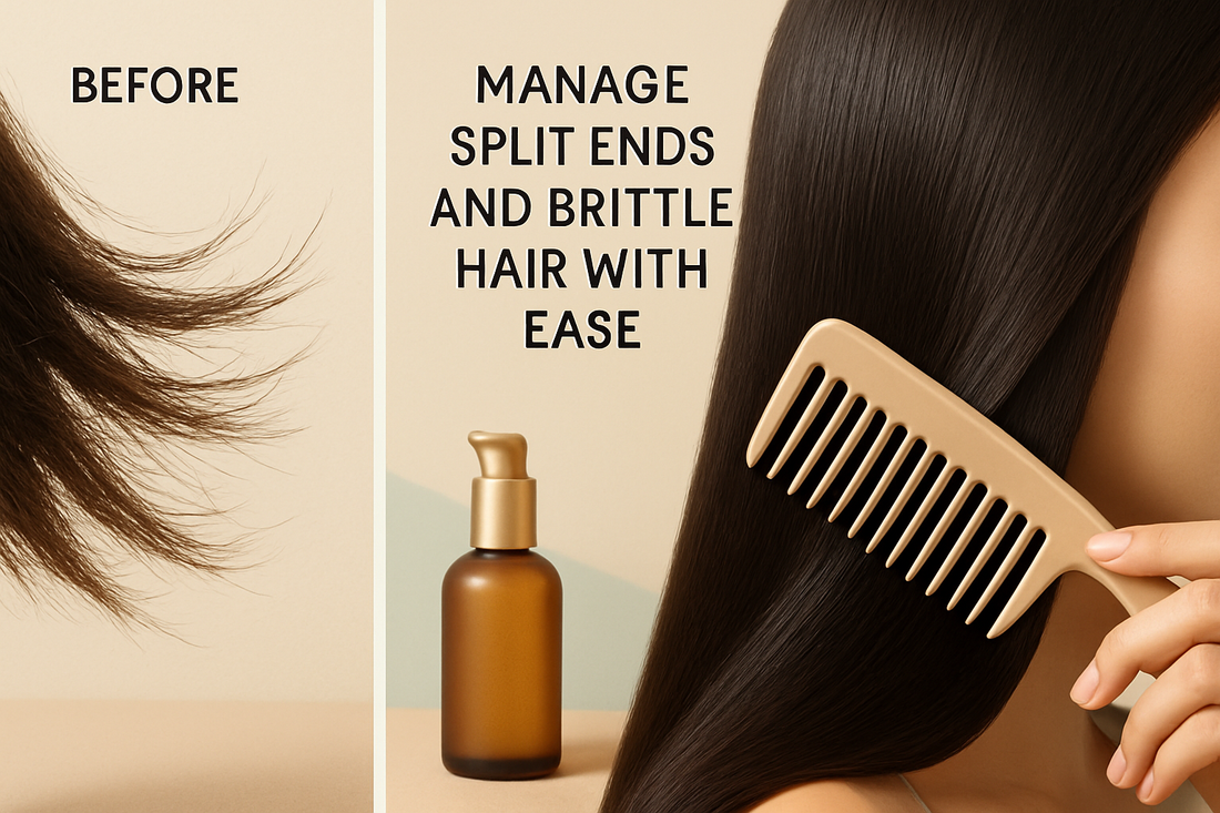 Manage Split Ends and Brittle Hair with Ease