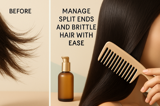 Manage Split Ends and Brittle Hair with Ease