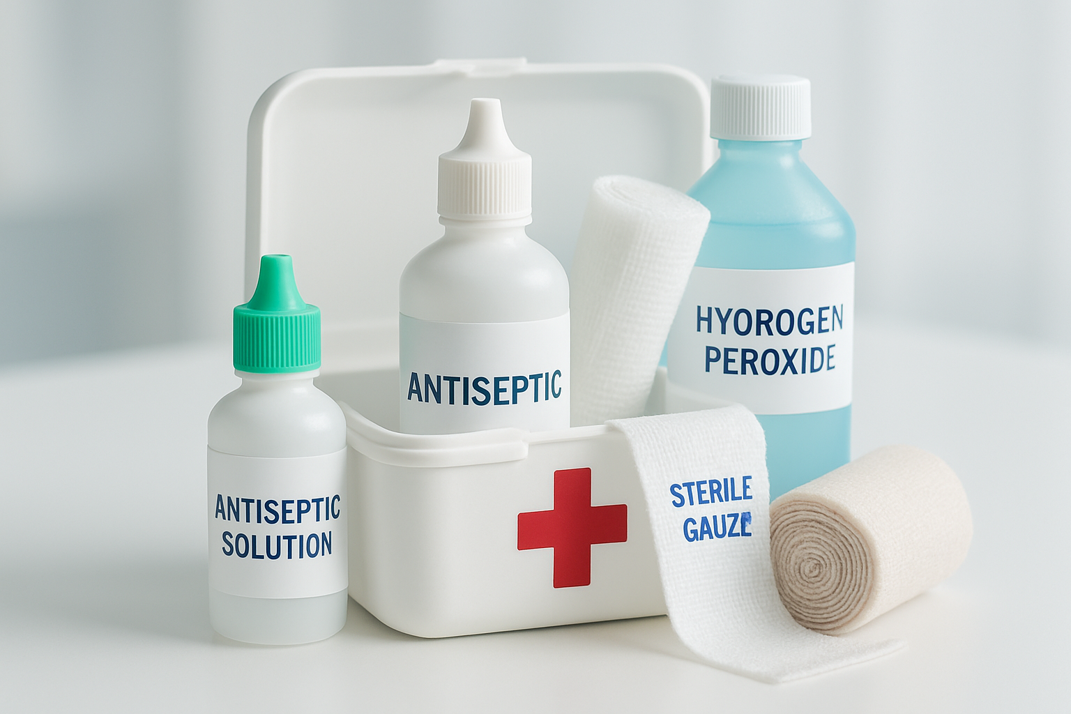 Optimizing Wound Hygiene: The Essential Role of Antiseptic Solutions i
