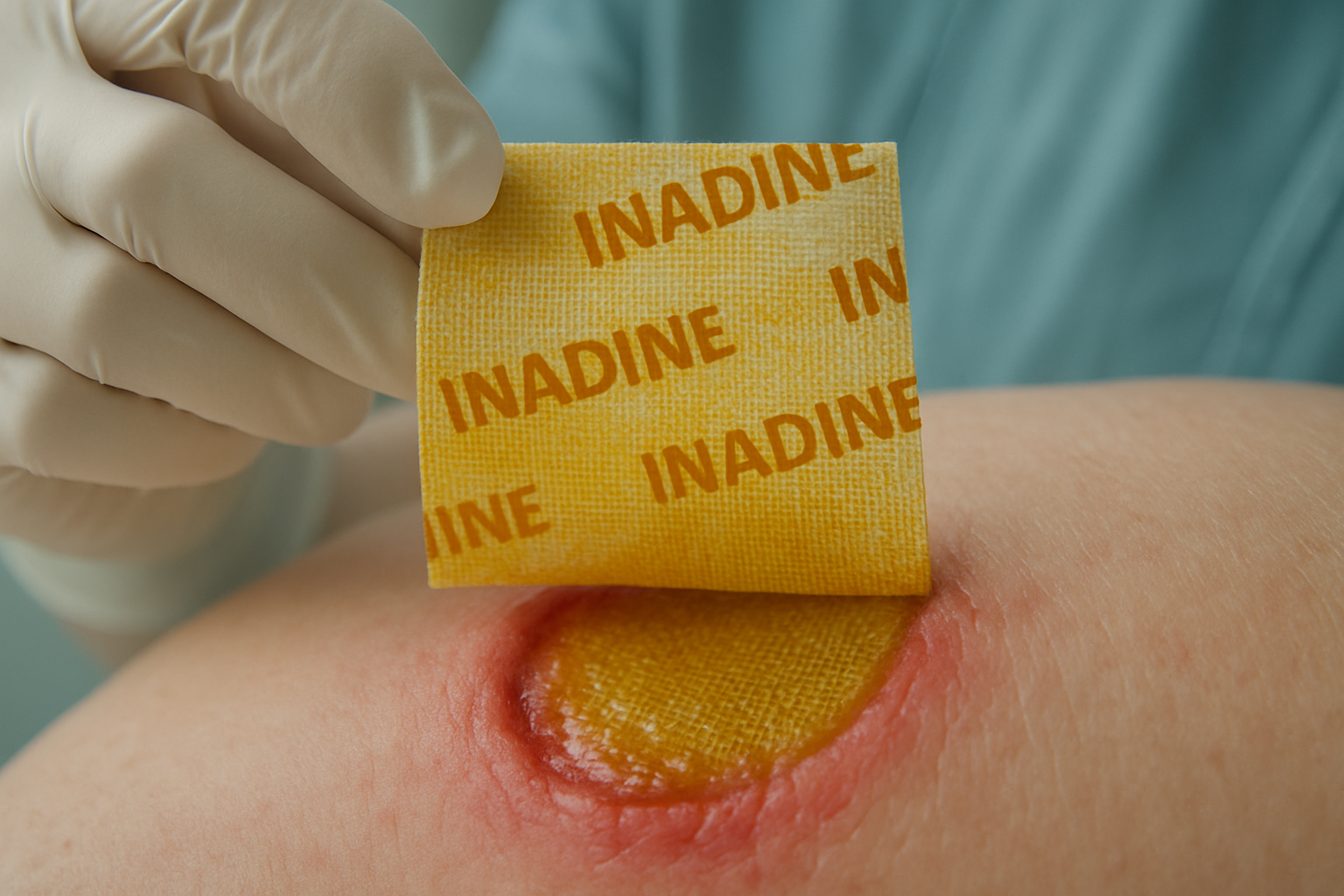 Inadine Dressing Advanced Antiseptic Care For Challenging Wounds EMIS inadine-dressing-advanced-antiseptic-care-for-challenging-wounds-emis
