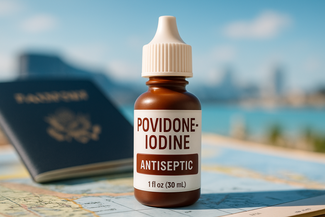 The Modern Traveler's Antiseptic Arsenal: Why Povidone-Iodine is a Must-Have for Global Adventures
