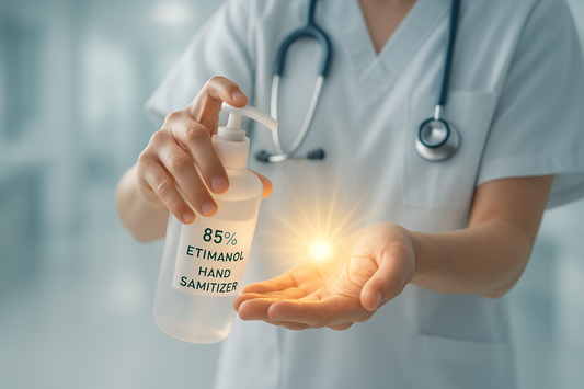 The Unseen Shield: Why 85% Ethanol Hand Sanitizer is Your Best Defense in Healthcare