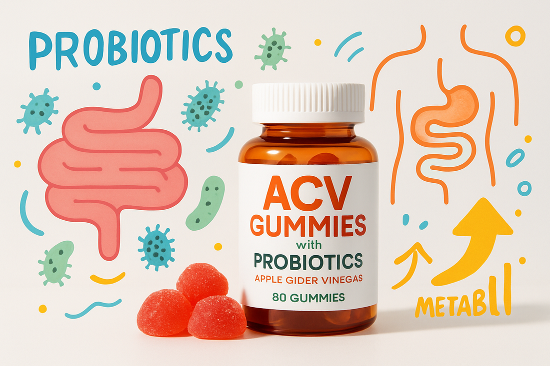 Why ACV Gummies with Probiotics are a Gut-Health Game Changer
