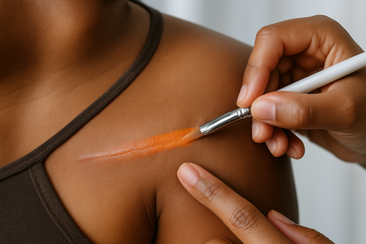Unlocking Scar Transformation: The Nuance of Orange in Advanced Scar Camouflage