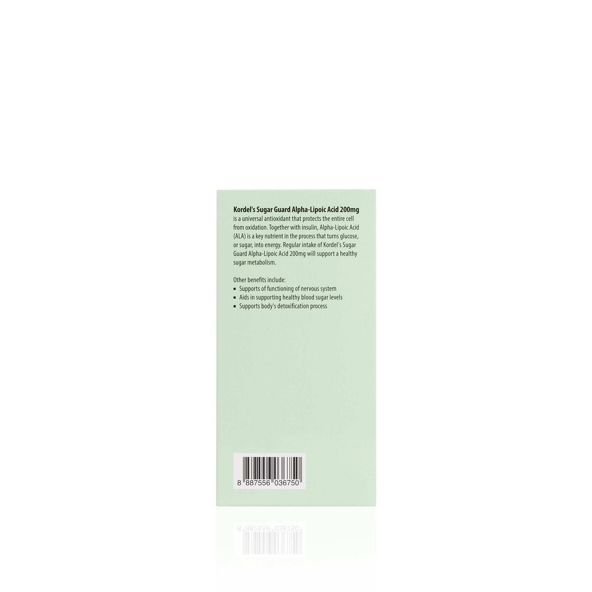 KORDEL’S SUGAR GUARD ALPHA-LIPOIC ACID 200 mg