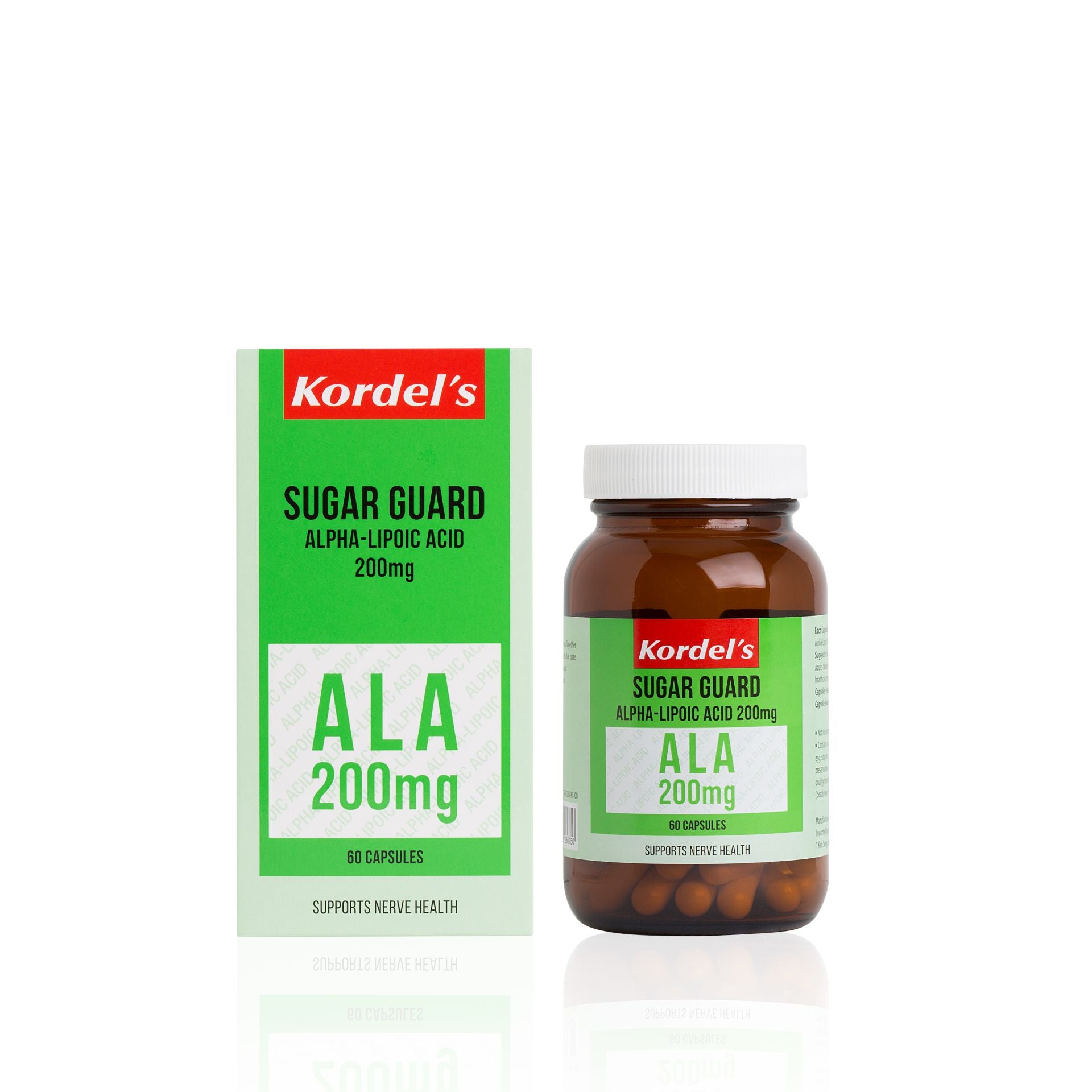 KORDEL’S SUGAR GUARD ALPHA-LIPOIC ACID 200 mg