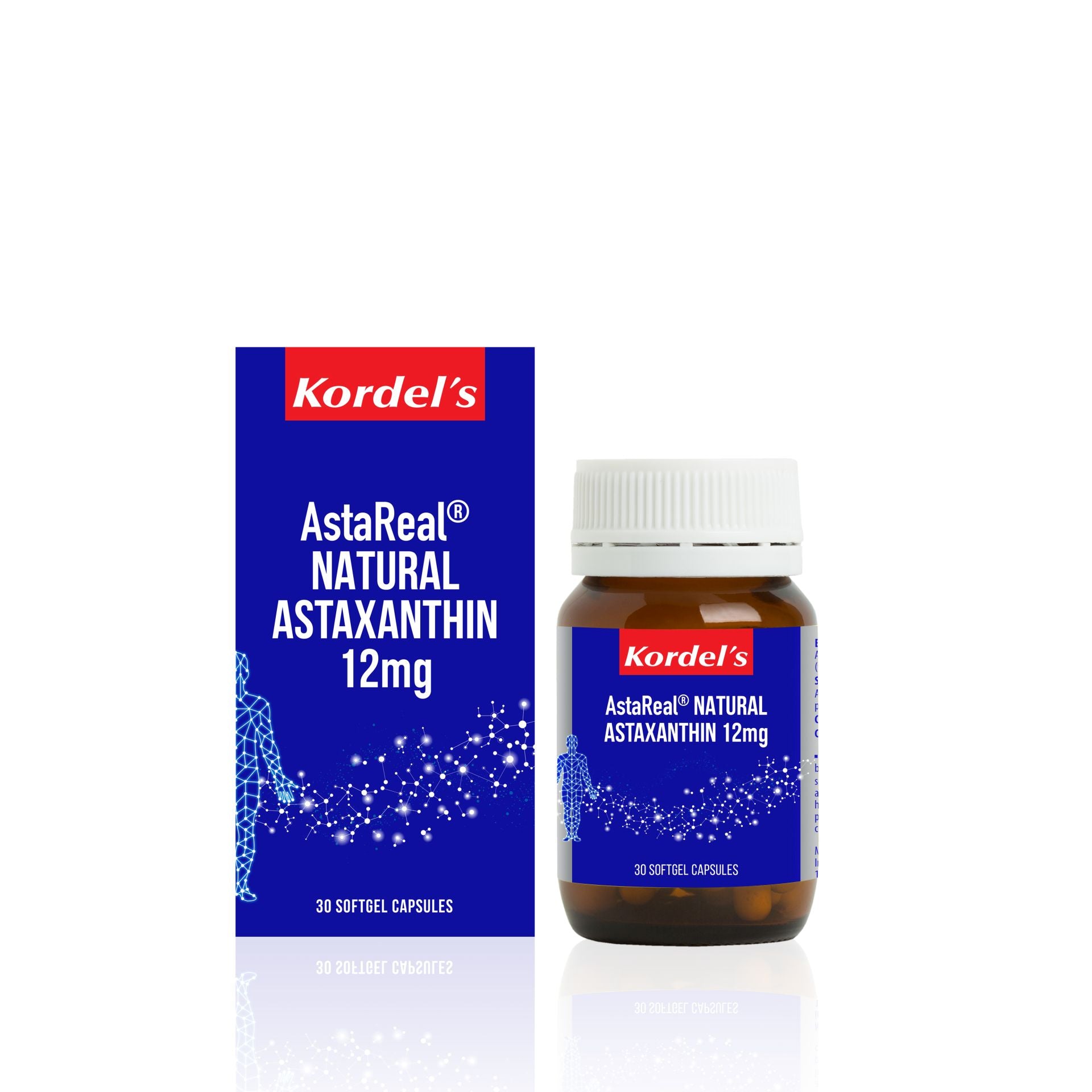 KORDEL’S ASTAREAL® NATURAL ASTAXANTHIN 12 mg