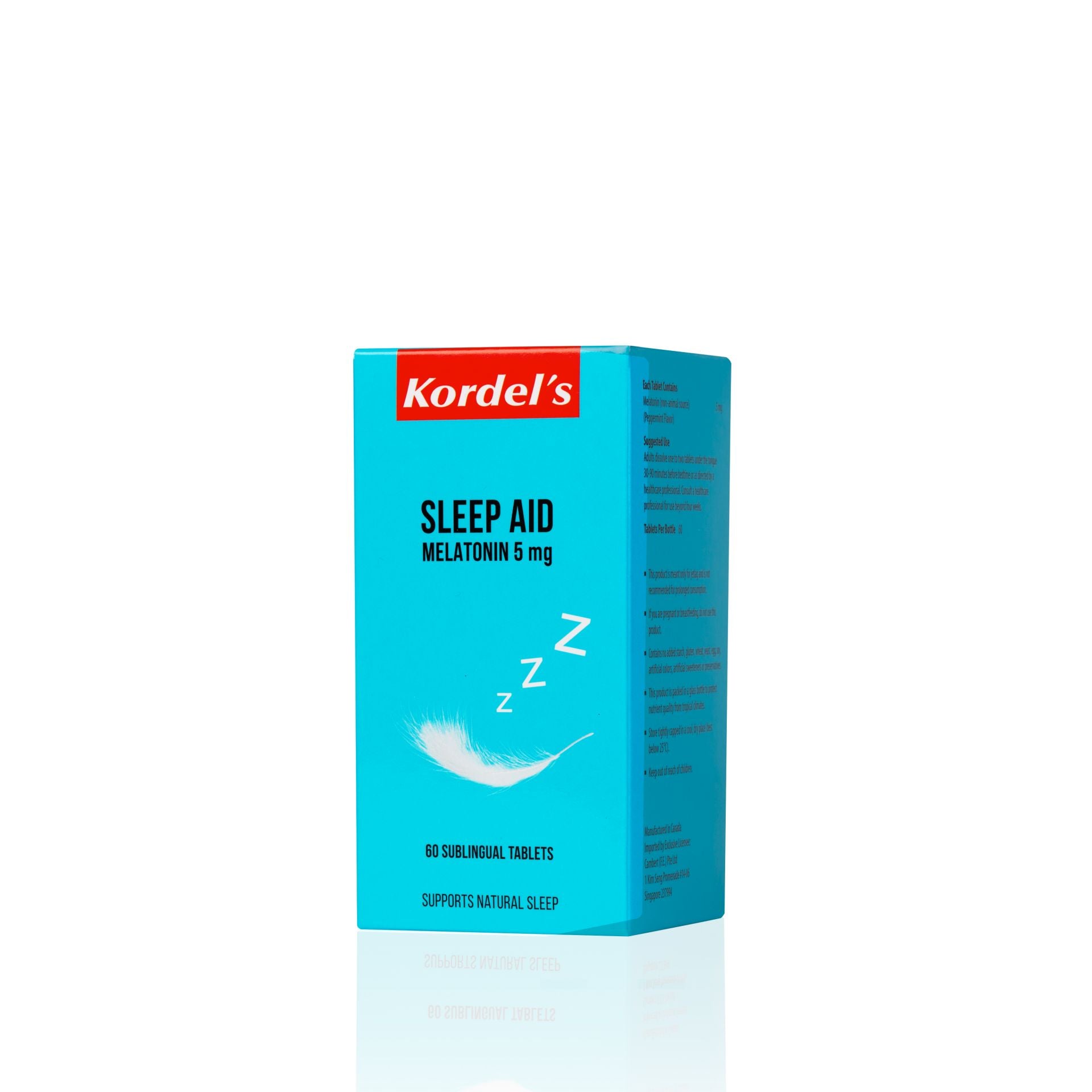 KORDEL’S SLEEP AID MELATONIN 5 mg