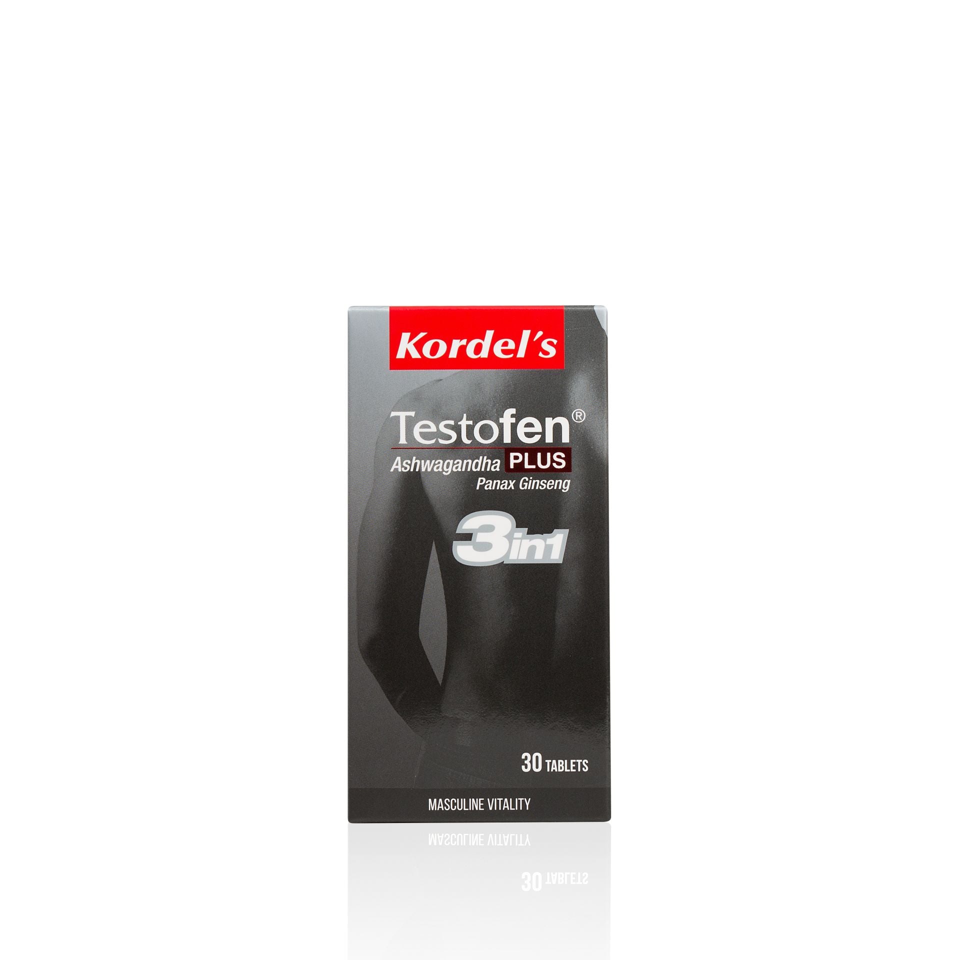 KORDEL’S TESTOFEN® PLUS ASHWAGANDHA AND PANAX GINSENG