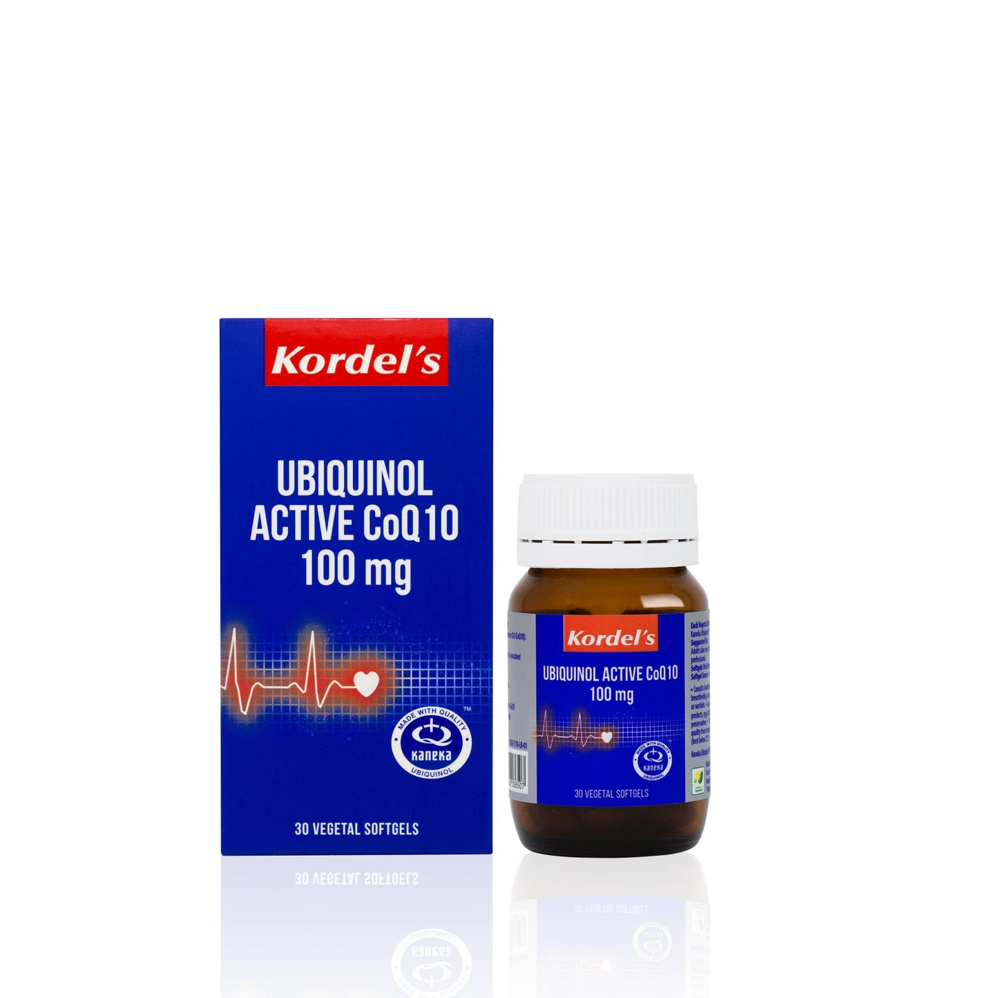 KORDEL’S KANEKA UBIQUINOL™ ACTIVE CoQ10 100 mg