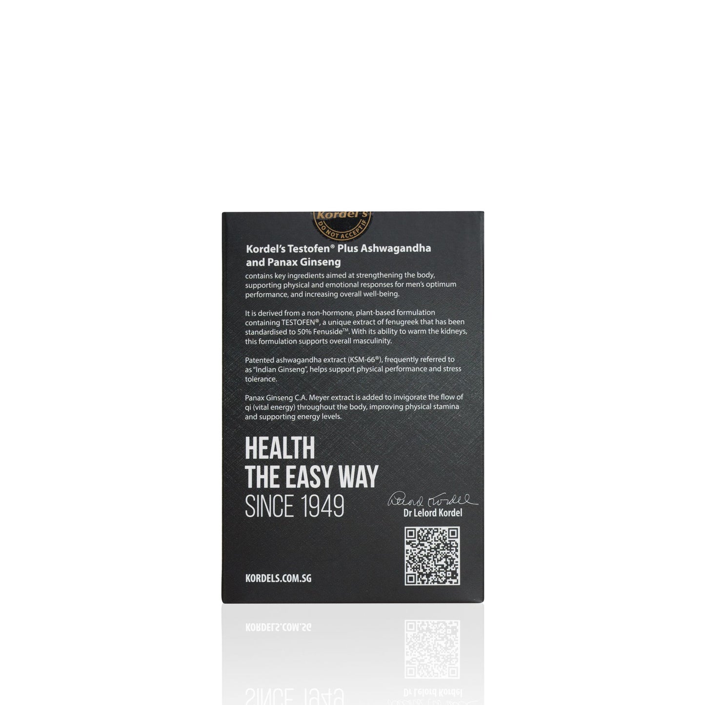 KORDEL’S VITALITY FOR MEN