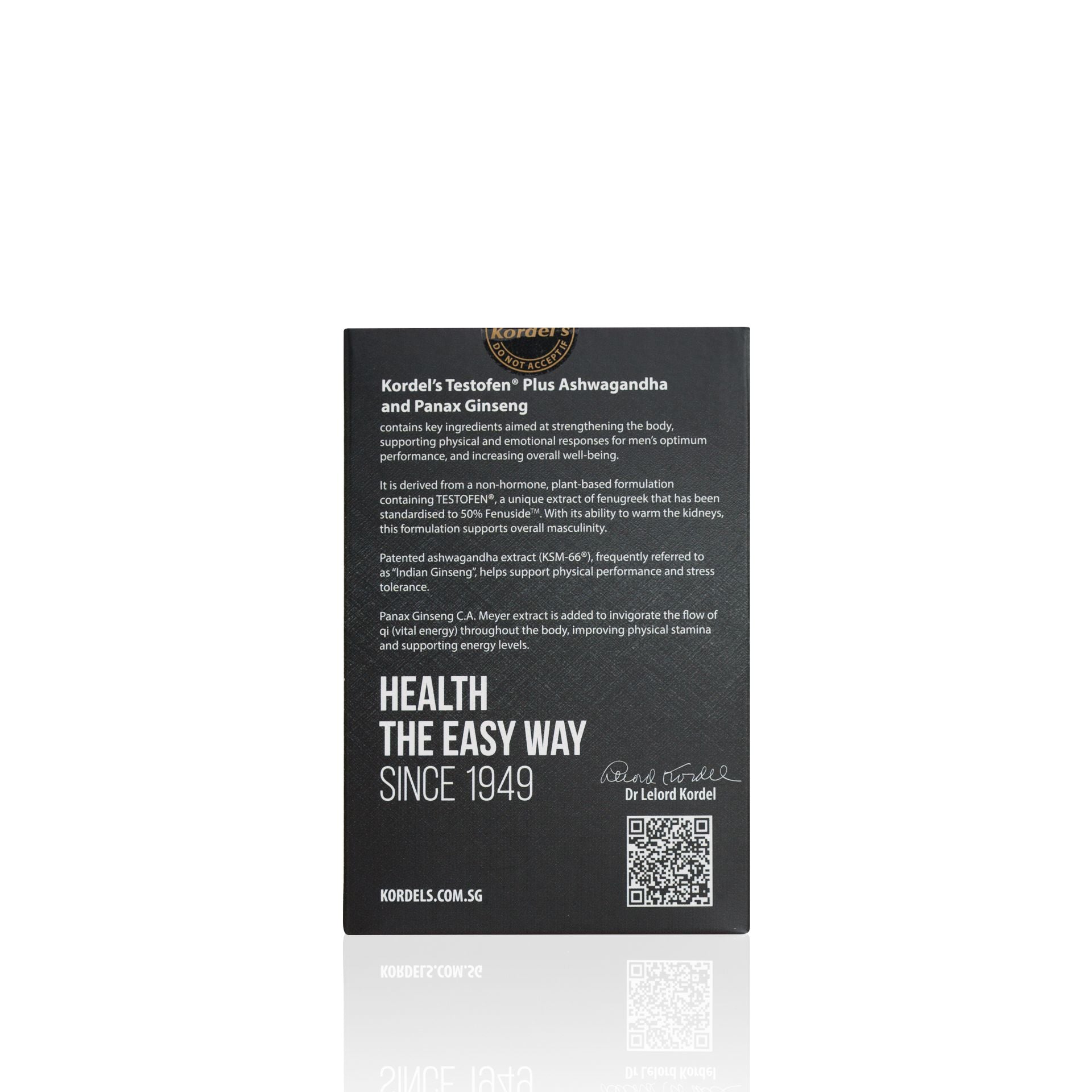 KORDEL’S VITALITY FOR MEN
