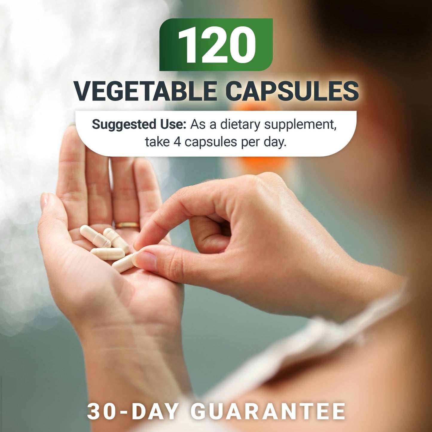 Glucosamine Chondroitin Advanced Joint Support with MSM – 120 Vegetable Capsules