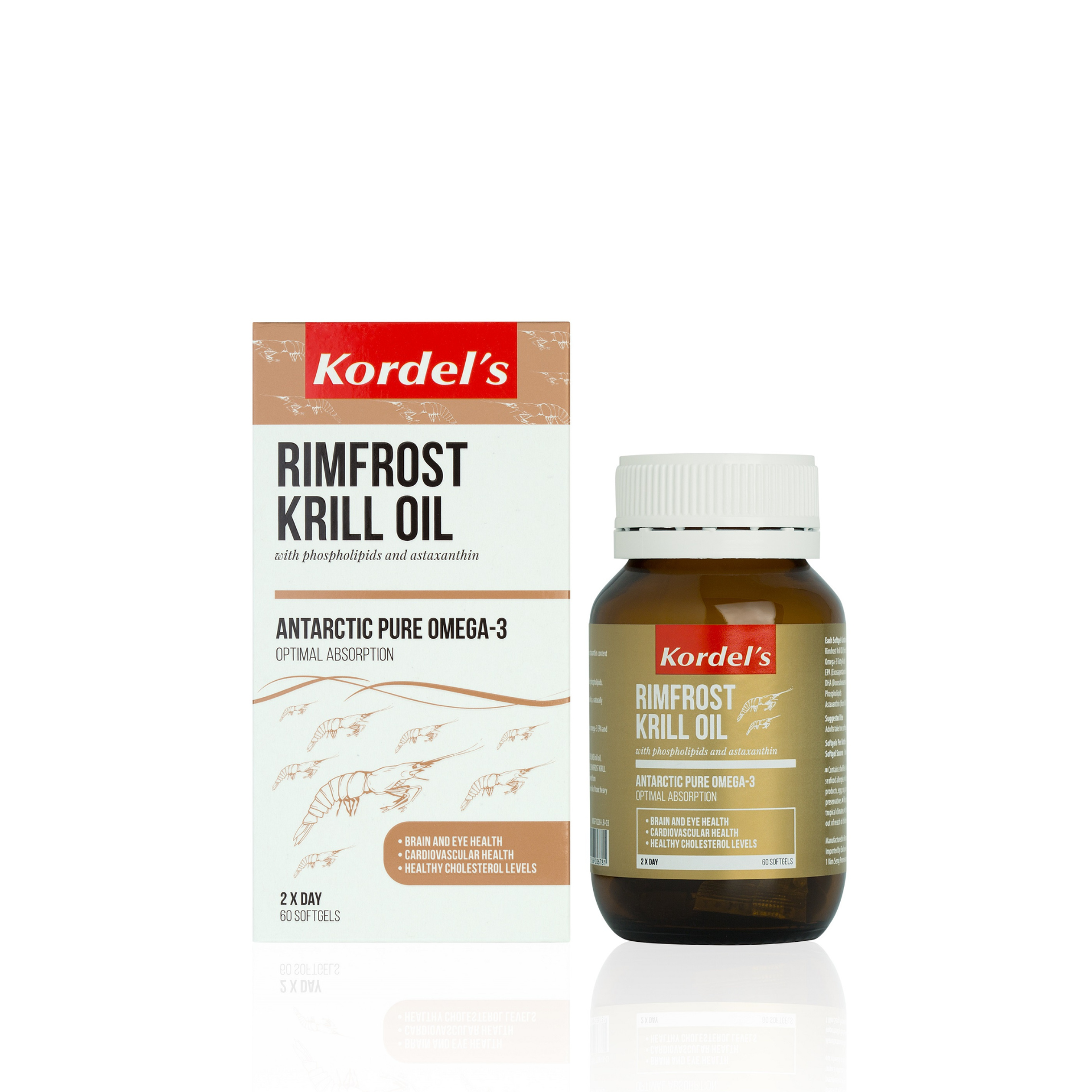 KORDEL’S RIMFROST KRILL OIL 500 mg
