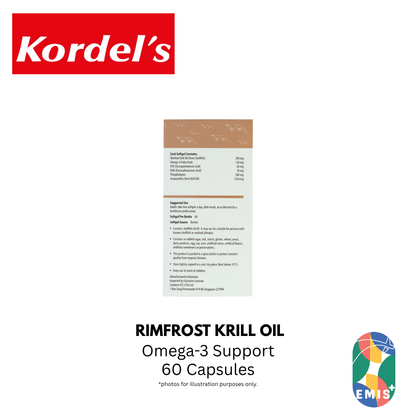 KORDEL’S RIMFROST KRILL OIL 500 mg