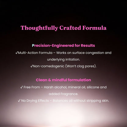 Blemish Relief Serum for Skin Clarifying Soothing and Tone Balancing 30ml