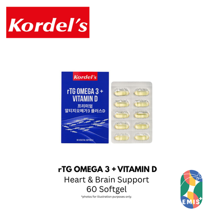KORDEL’S rTG OMEGA 3 + VITAMIN D