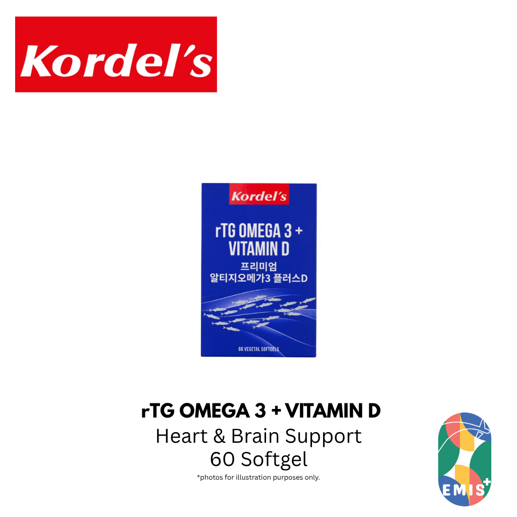 KORDEL’S rTG OMEGA 3 + VITAMIN D