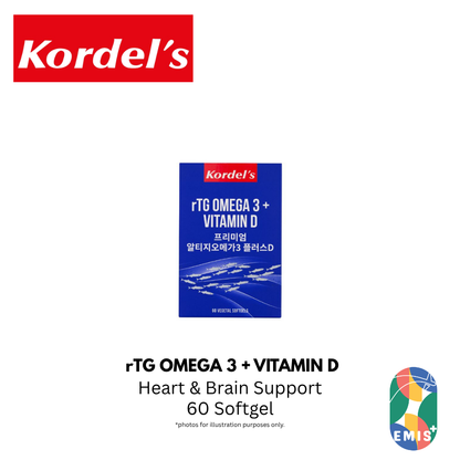 KORDEL’S rTG OMEGA 3 + VITAMIN D