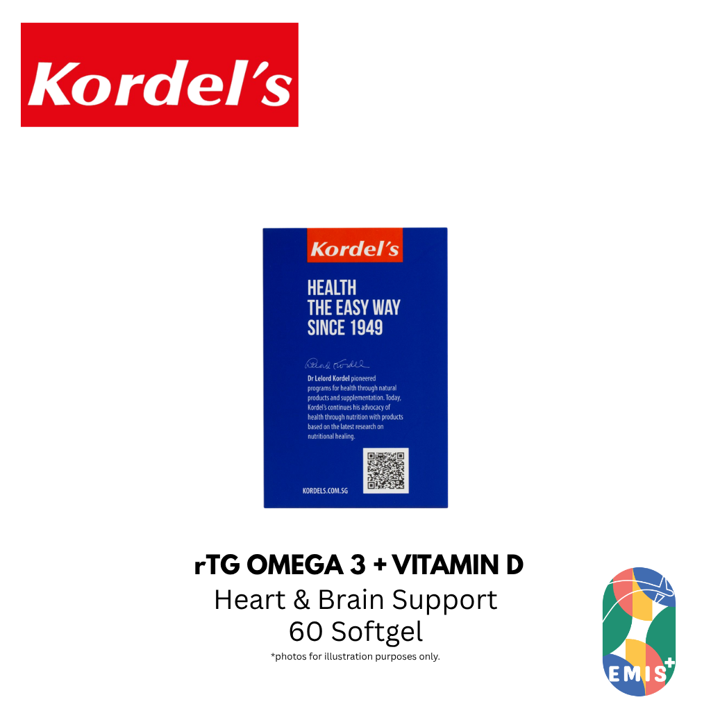 KORDEL’S rTG OMEGA 3 + VITAMIN D