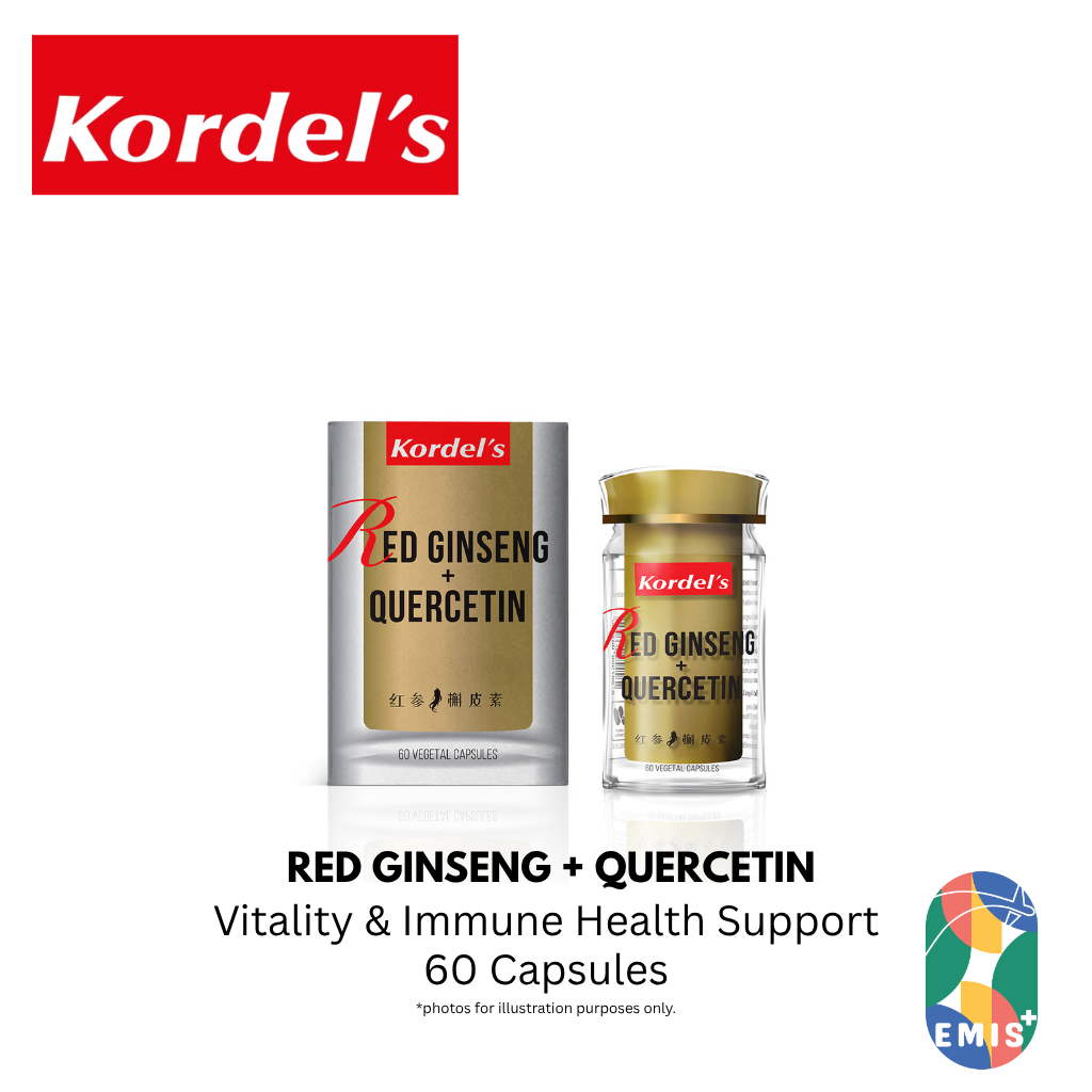 KORDEL’S RED GINSENG + QUERCETIN