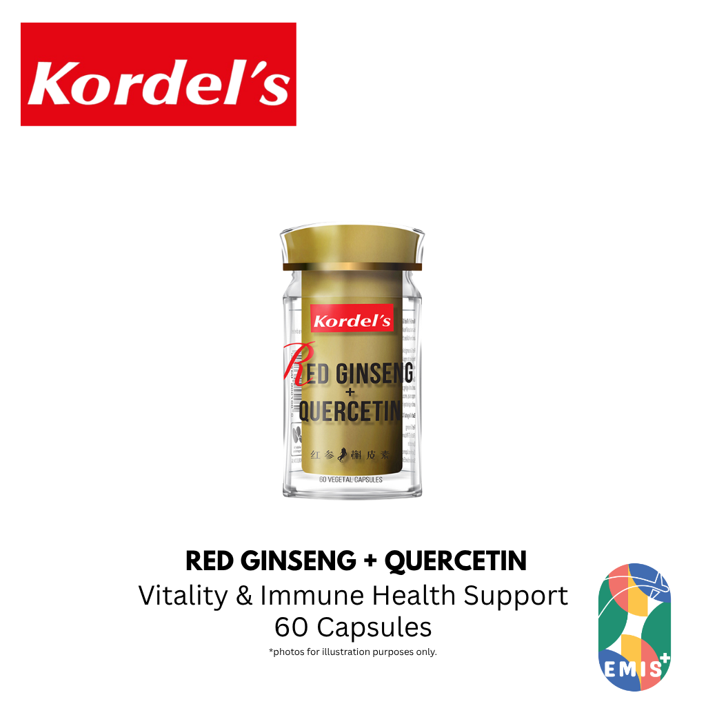 KORDEL’S RED GINSENG + QUERCETIN