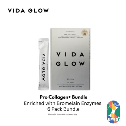 Vida Glow Pro Collagen Plus Bundle with Free SGD9 Voucher Pack