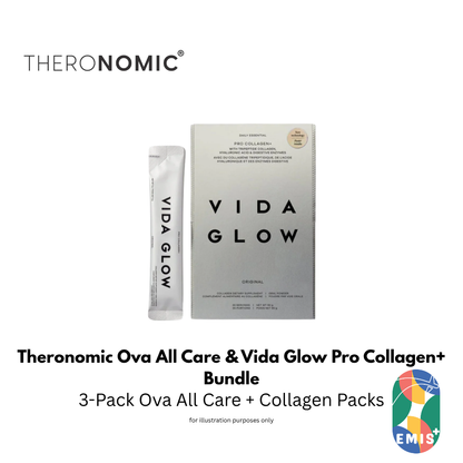 Bundle Sales Theronomic Ova All Care 3 Packs with VG Pro Collagen 2 Packs Free
