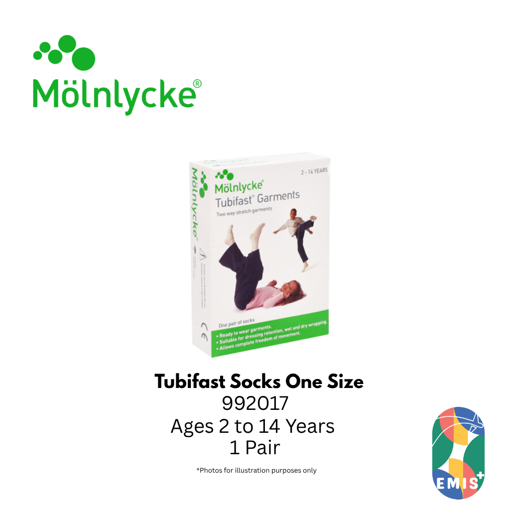 Molnlycke Tubifast Socks One Size for Children 2 to 14 Years 992017
