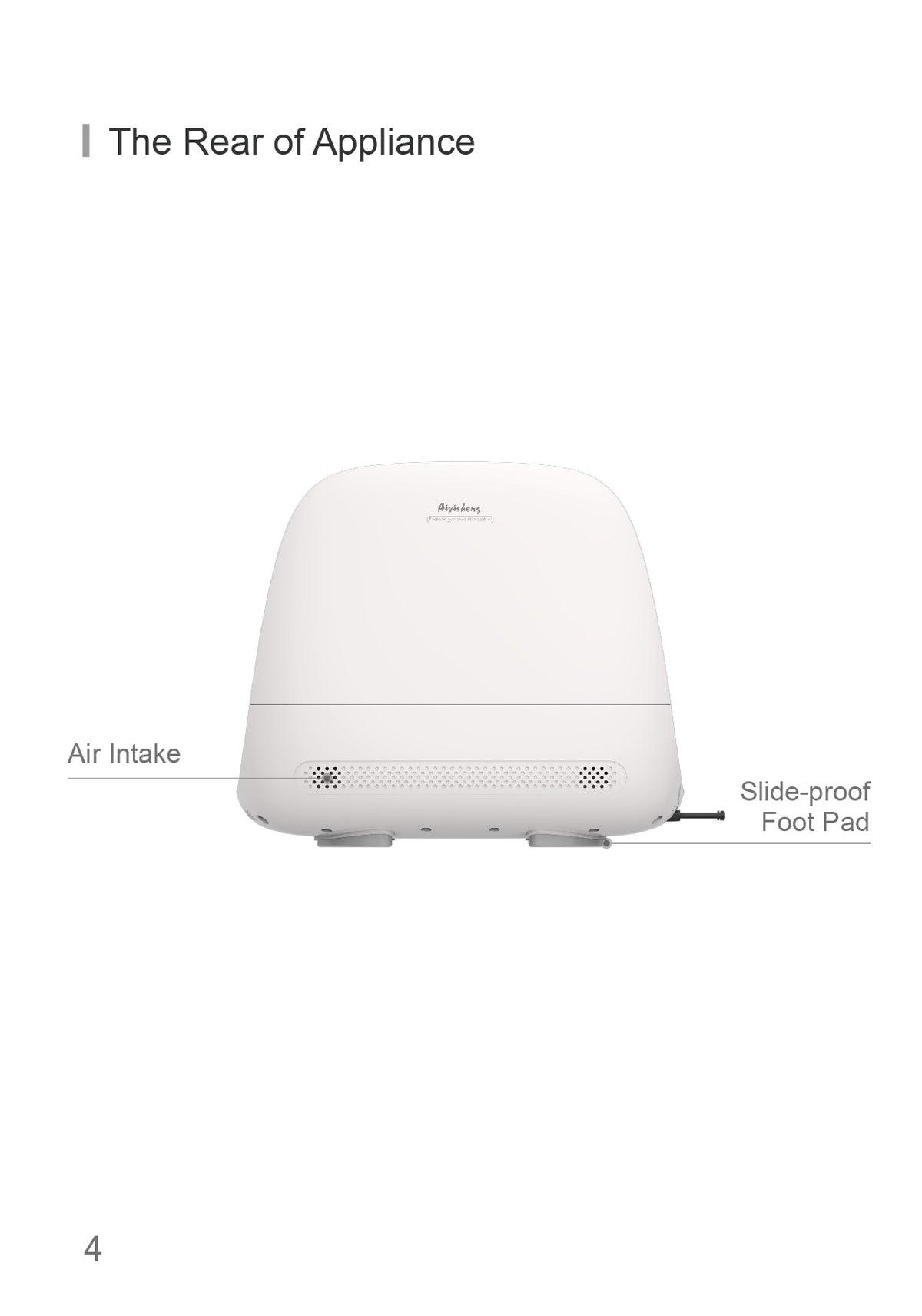 AiYiSheng Multifunctional Warm Buttocks Appliance official English manual page 6