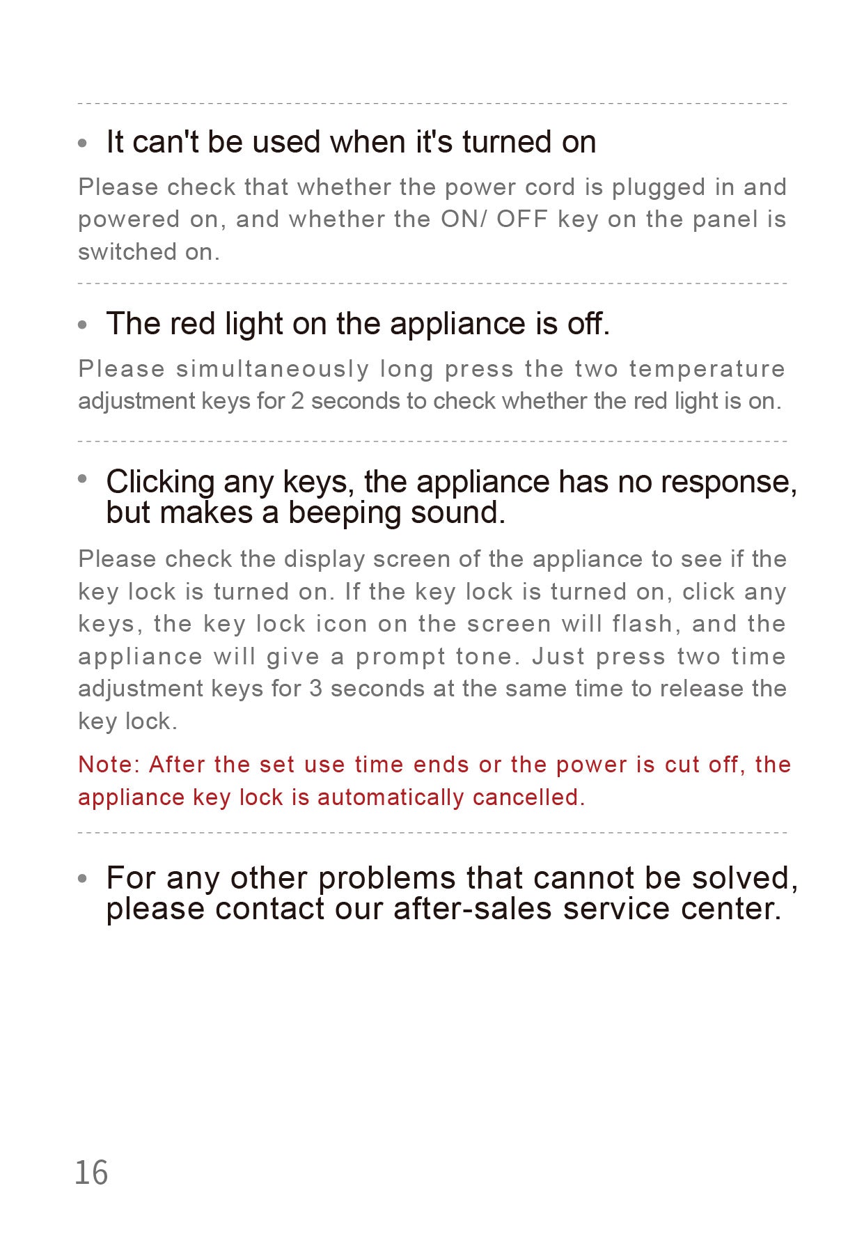 AiYiSheng Multifunctional Warm Buttocks Appliance official English manual page 18
