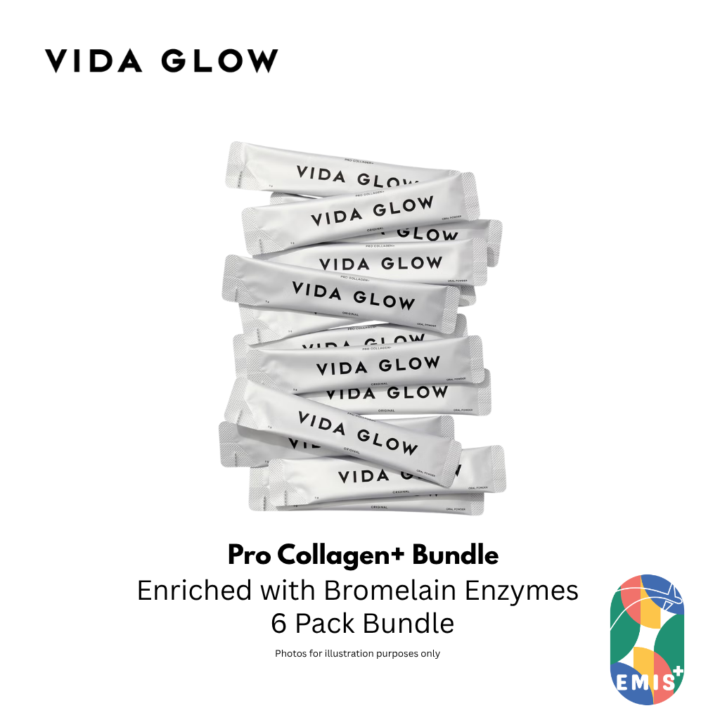 Vida Glow Pro Collagen Plus Bundle with Free SGD9 Voucher Pack
