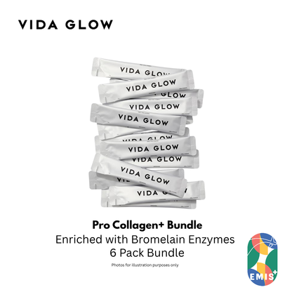 Vida Glow Pro Collagen Plus Bundle with Free SGD9 Voucher Pack