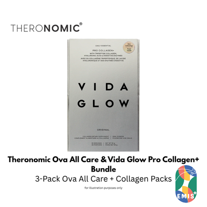 Bundle Sales Theronomic Ova All Care 3 Packs with VG Pro Collagen 2 Packs Free