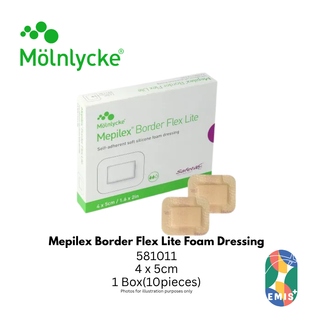 Mepilex Border Flex Lite Foam Dressing 4 x 5cm