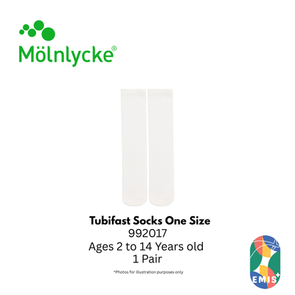 Molnlycke Tubifast Socks One Size for Children 2 to 14 Years 992017