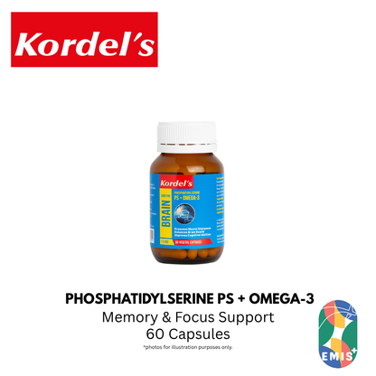 KORDEL’S PHOSPHATIDYLSERINE PS + OMEGA-3