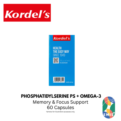 KORDEL’S PHOSPHATIDYLSERINE PS + OMEGA-3