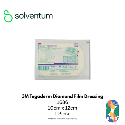 3M Tegaderm Diamond Film Dressing 1686