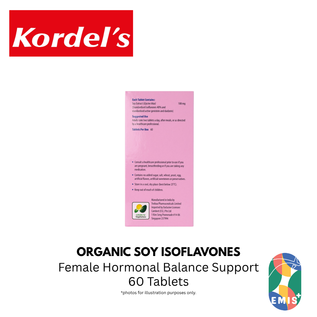 KORDEL’S ORGANIC SOY ISOFLAVONES
