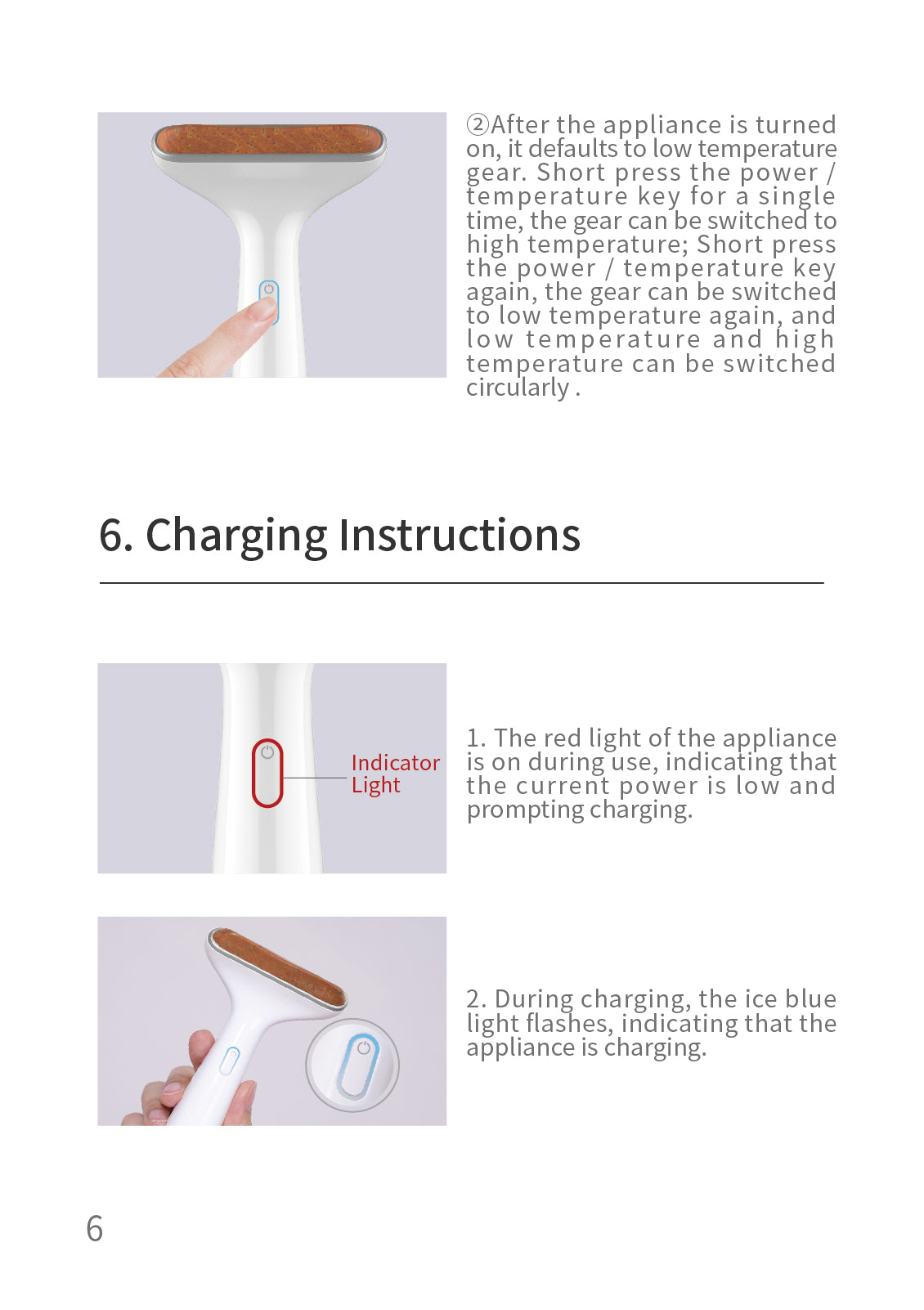 AiYiSheng AYS-038 Stone Needle Meridians Massage Appliance official English manual page 8