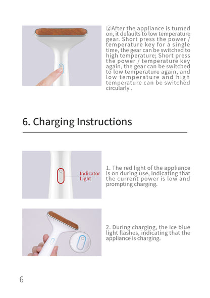 AiYiSheng AYS-038 Stone Needle Meridians Massage Appliance official English manual page 8