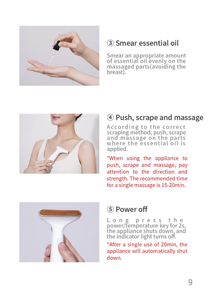 AiYiSheng AYS-038 Stone Needle Meridians Massage Appliance official English manual page 11