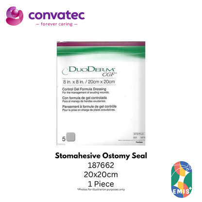（1 片）187662 Convatec Duoderm® CGF 敷料 20x20cm