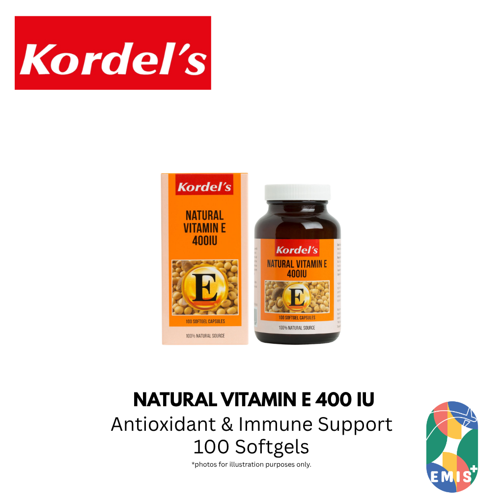 KORDEL’S NATURAL VITAMIN E 400 IU