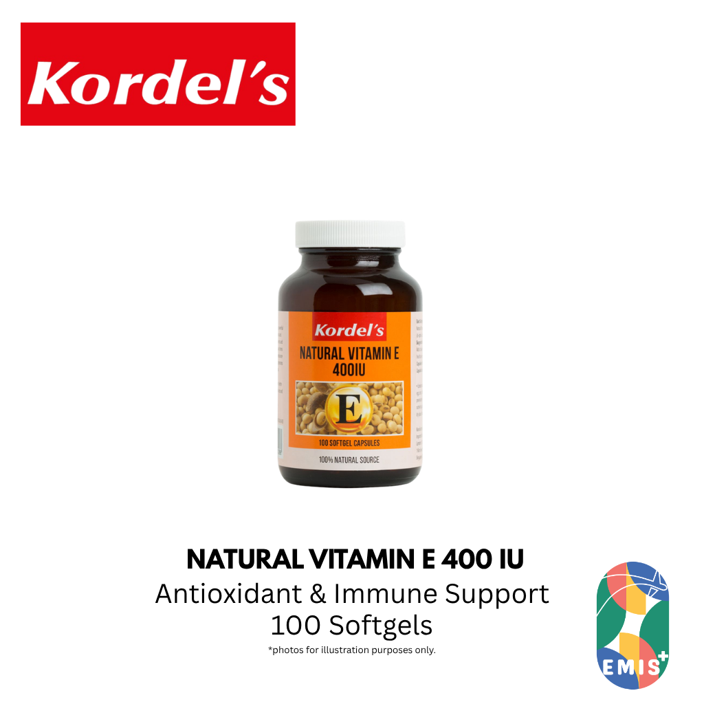 KORDEL’S NATURAL VITAMIN E 400 IU