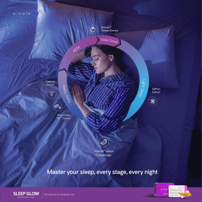Eimele Sleep Glow Supplement with Phytomelatonin and Antioxidants
