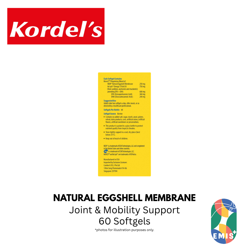 KORDEL’S NATURAL EGGSHELL MEMBRANE WITH kd-pür®