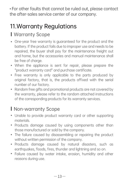 AiYiSheng AYS-059 Acupoint and Tendon Rebounding Massager official English manual page 15